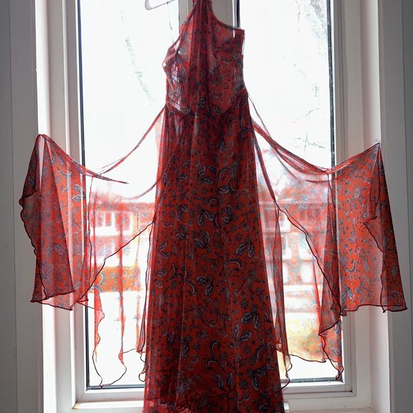 Misa Los Angeles Paisley-print halterneck dress - Picture 8 of 8